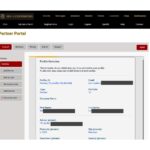 Partner portal profile details page