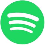 Spotify logo on green background